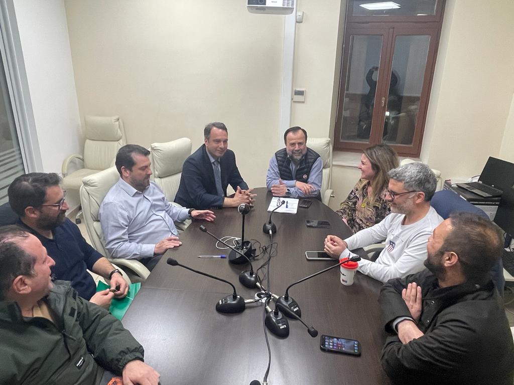 Επίσκεψη του Θανάση Παπαθανάση στη Διοικούσα Επιτροπή ΤΕΕ Αιτωλοακαρνανίας
