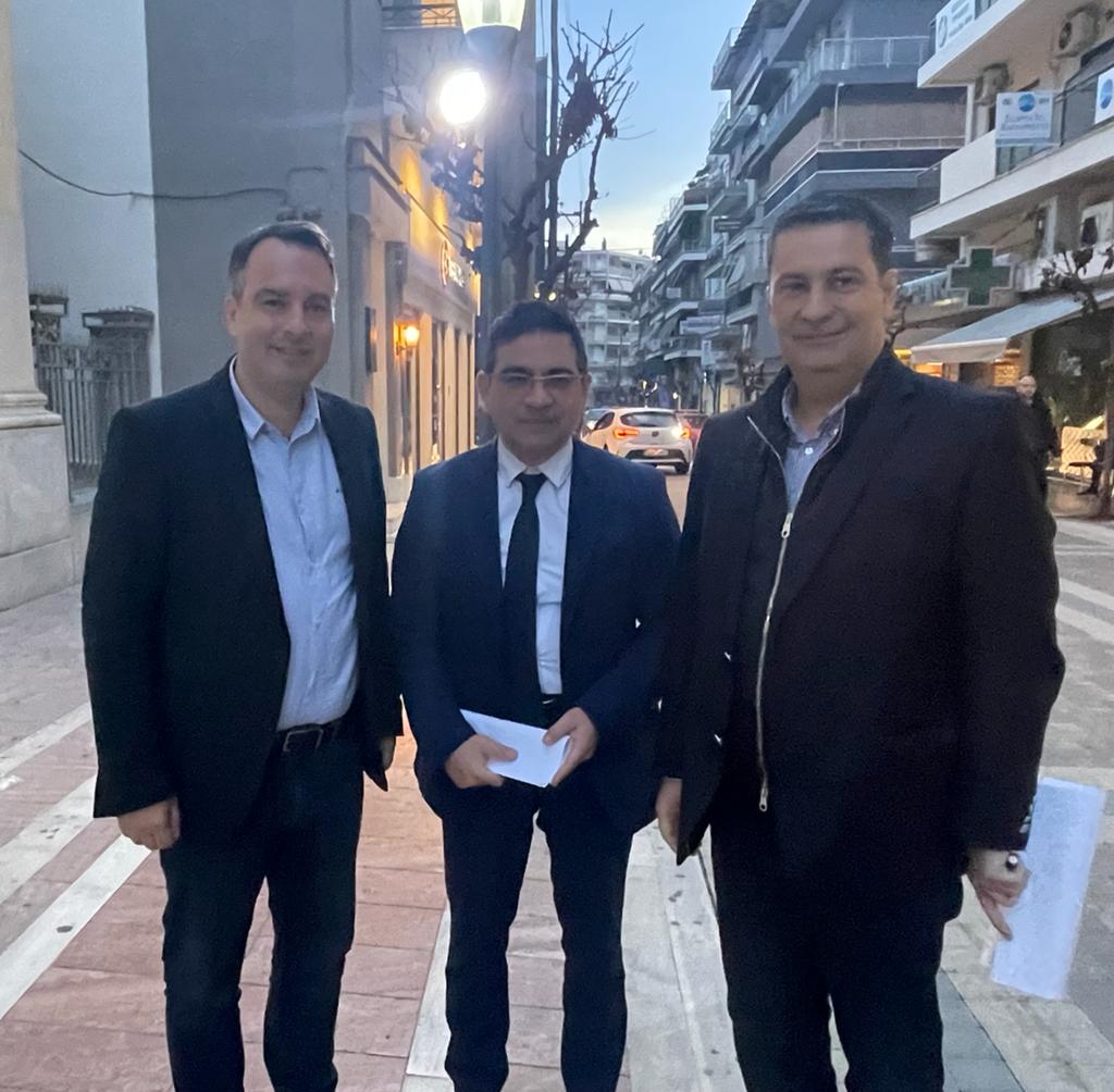 Επίσκεψη του Θανάση Παπαθανάση στη Δομή Αστέγων Αγρινίου