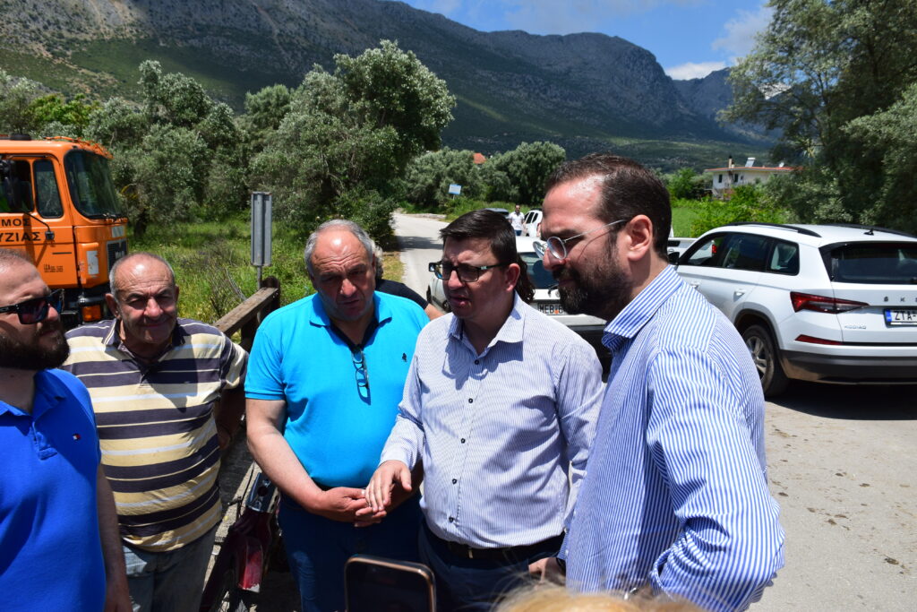 Διήμερη επίσκεψη του Ν. Φαρμάκη σε έργα στην Π.Ε. Αιτωλοακαρνανίας