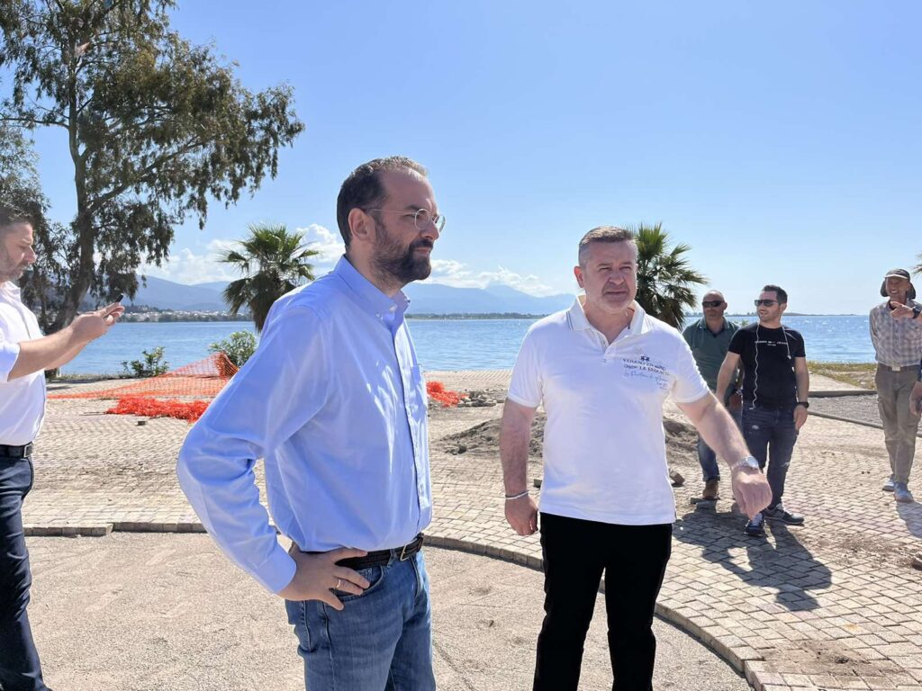 Διήμερη επίσκεψη του Ν. Φαρμάκη σε έργα στην Π.Ε. Αιτωλοακαρνανίας