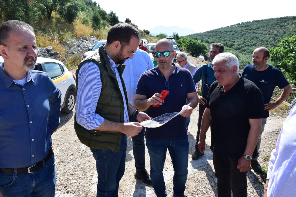 Διήμερη επίσκεψη του Ν. Φαρμάκη σε έργα στην Π.Ε. Αιτωλοακαρνανίας