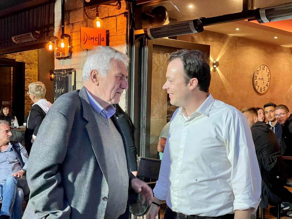 Με δυναμισμό η τελευταία ομιλία του Μίλτου Ζαμπάρα στο Θέρμο